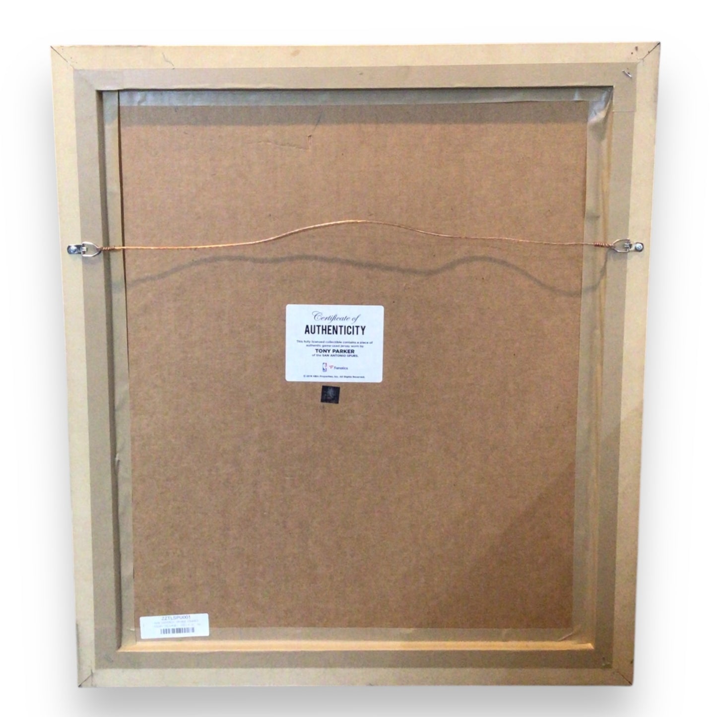 Framed San Antonio Spurs Champions Poster - Tony Parker & Kawhi Leonard