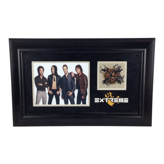 Framed Signed Extreme CD w/ Band Photo