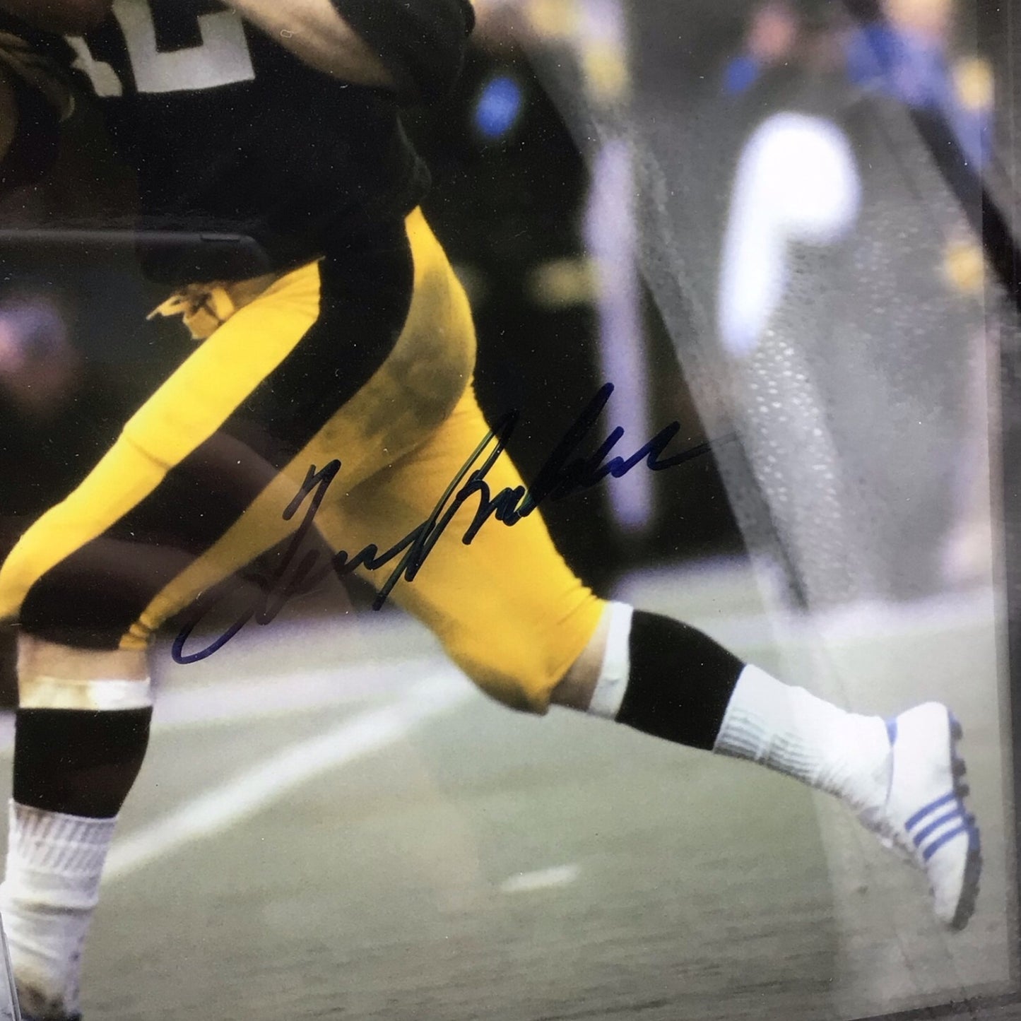 Framed Terry Bradshaw Signed Photo