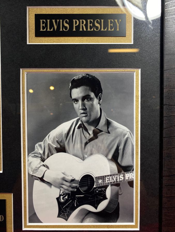 Johnny Cash Elvis Presley Framed hotsell