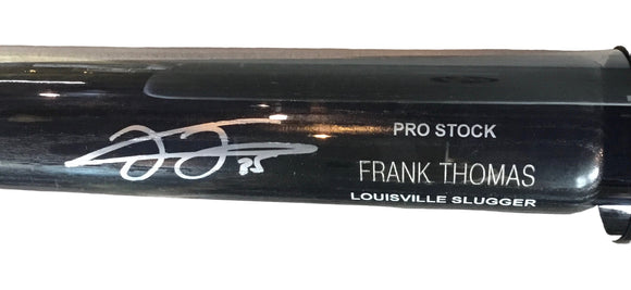Frank Thomas Autographed Louisville Slugger Baseball Bat - Beckett Certified