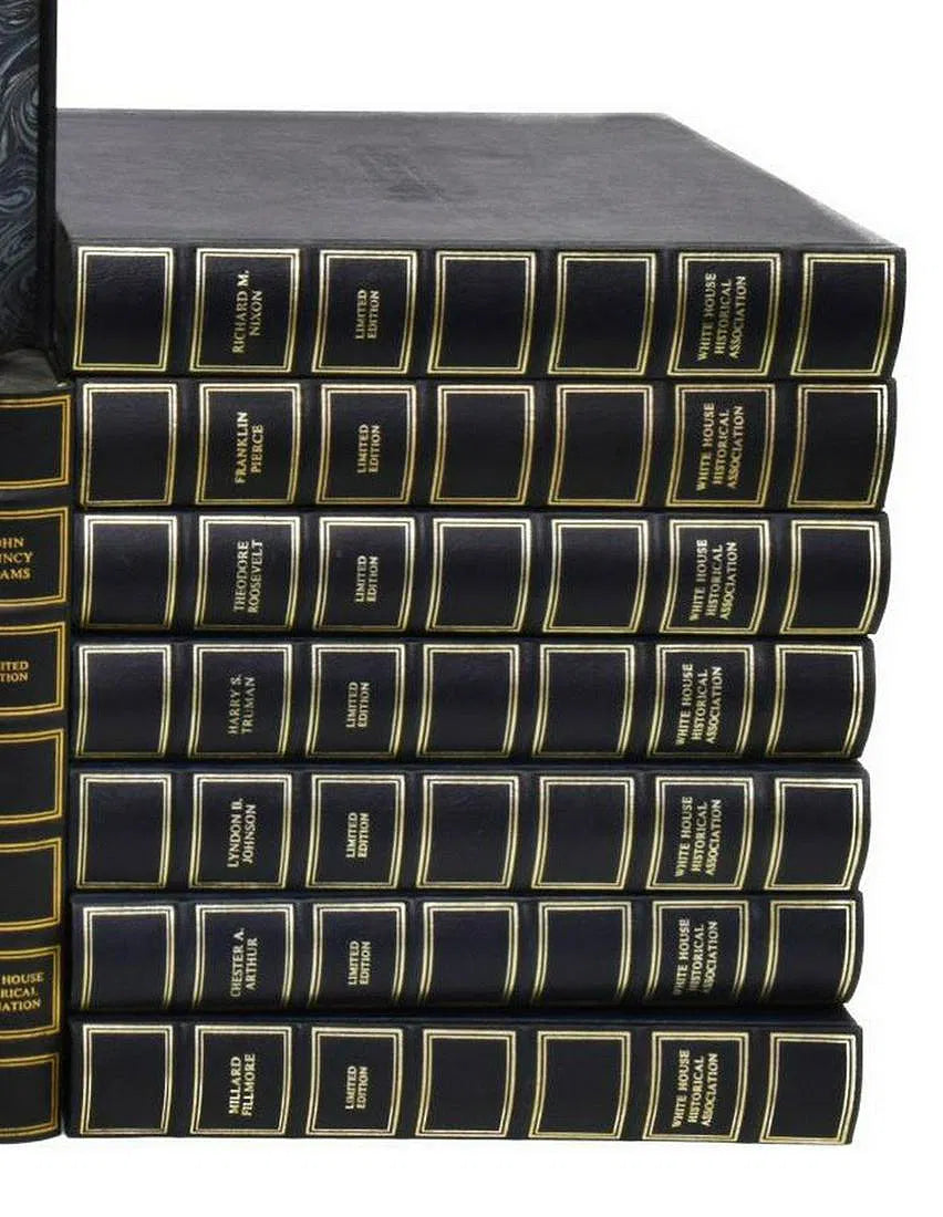 Franklin Mint Silver Presidential Commemorative Plates Collection w/ COA's