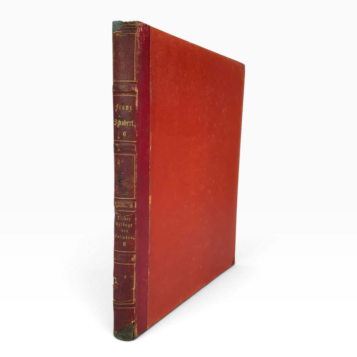 Franz Schubert Complete Compositions Volume 6 – Antique German Piano Music Sheet Book