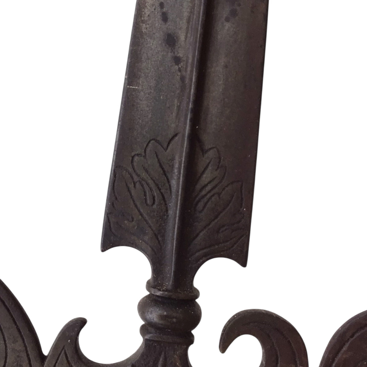 French Renaissance Style Ceremonial Halberd with Complete Shaft & Lizard Butt Spike