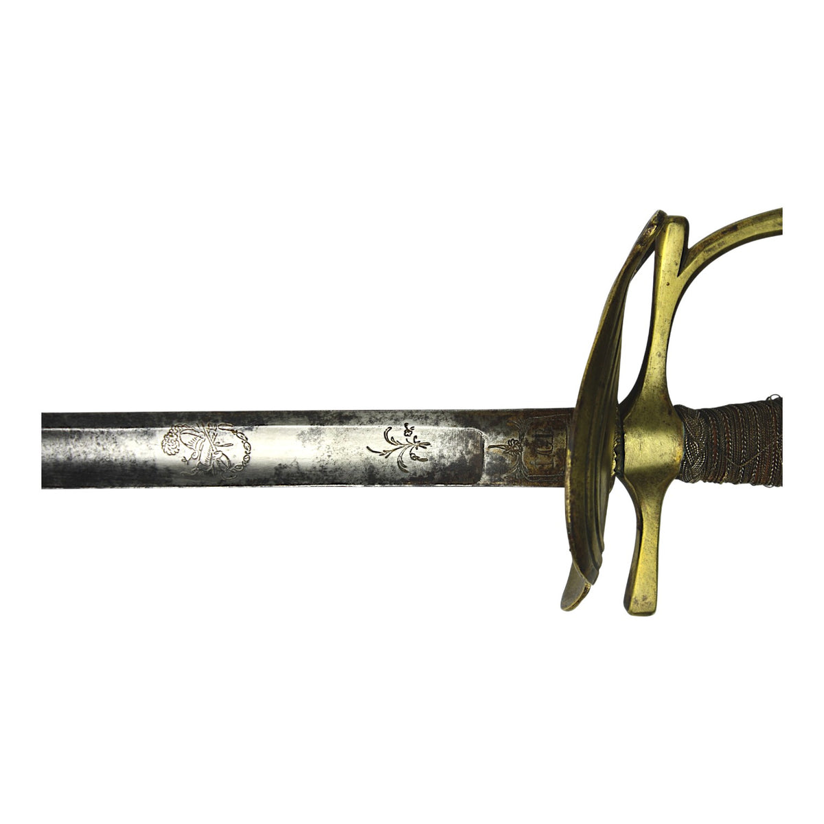 French Revolution Infantry Officer Sword c.1780-1789 with Phrygian Bonnet Pommel