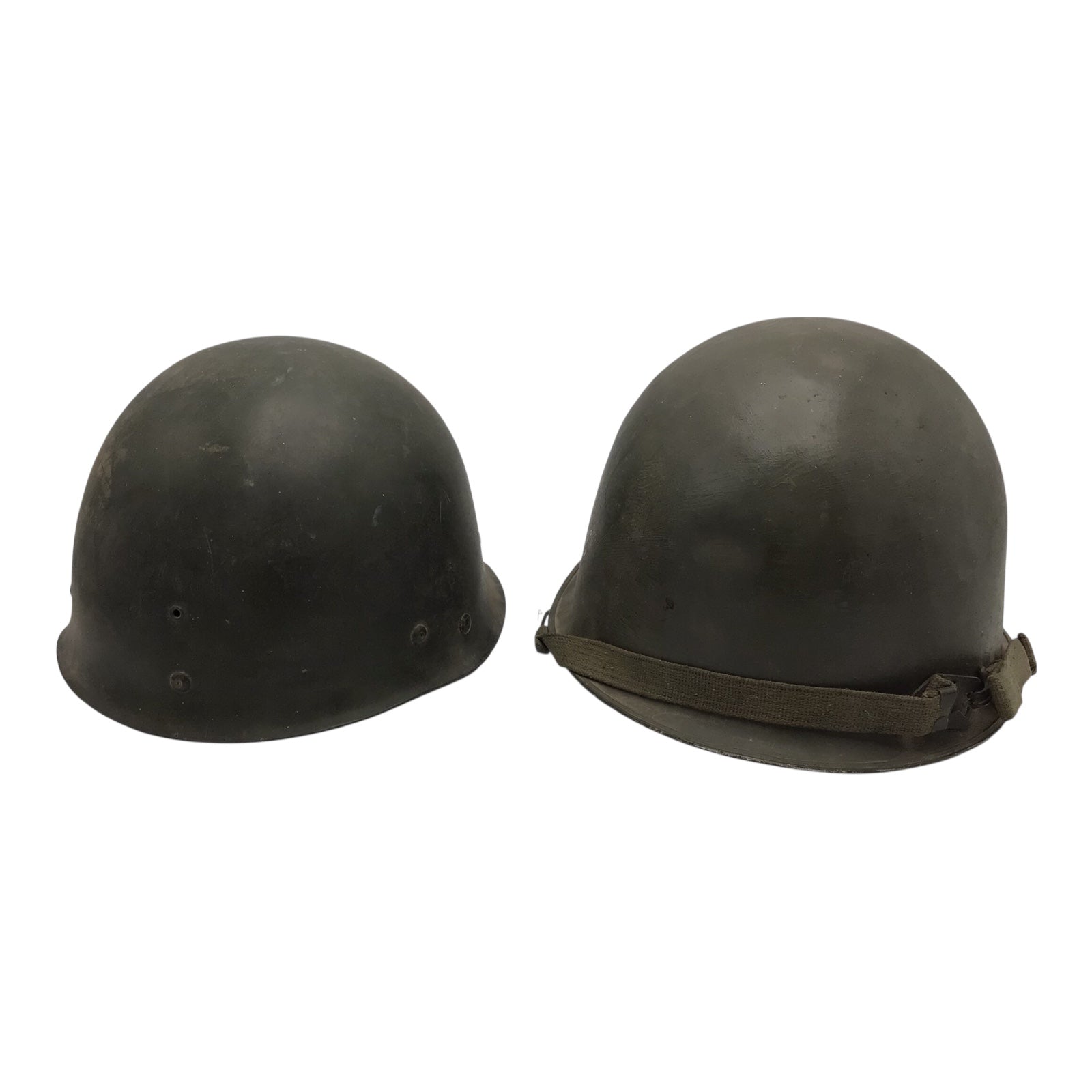 French Vietnam War Era M-1951 Helmet with Shell Liner M1