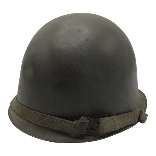 French Vietnam War Era M-1951 Helmet with Shell Liner M1