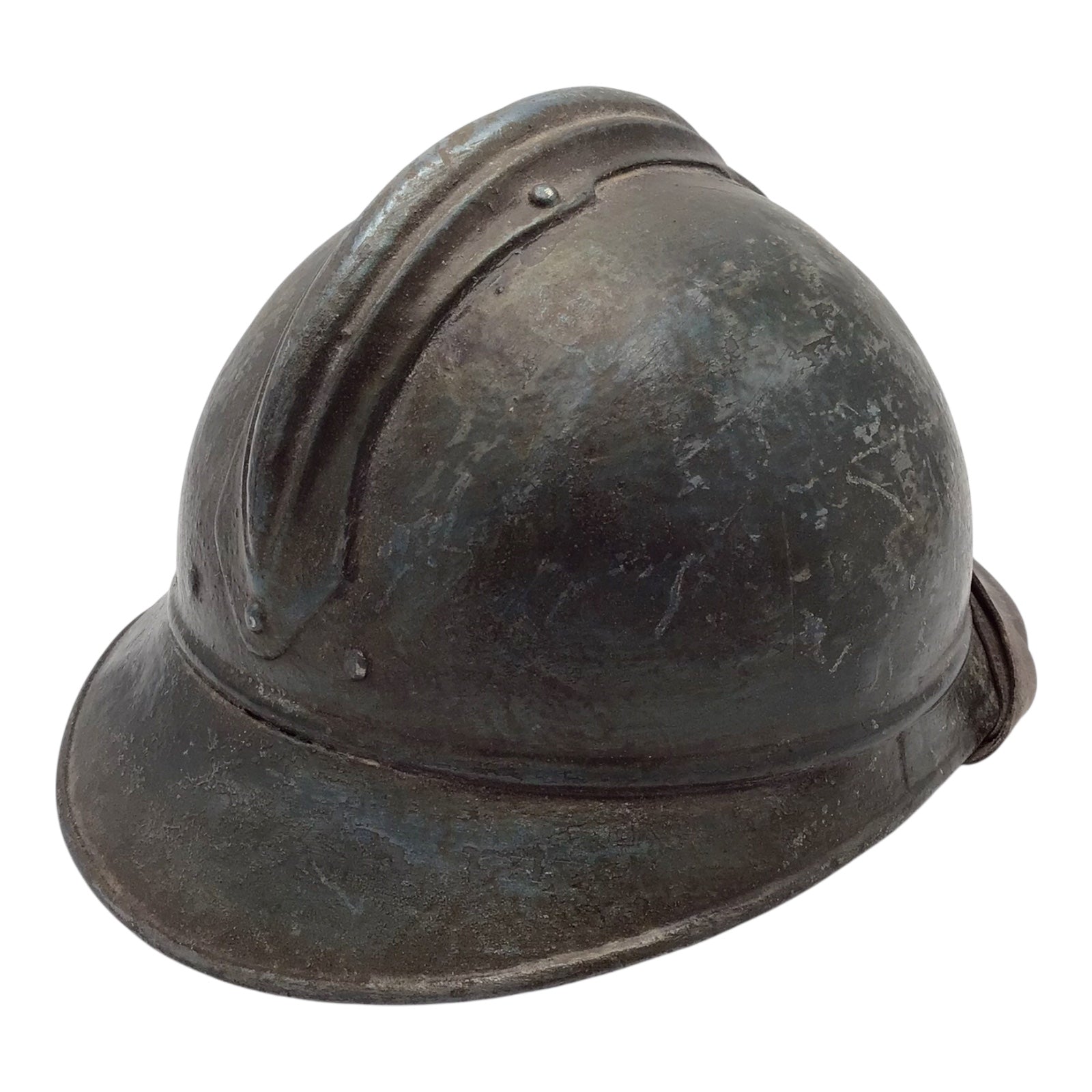 French WW2 Adrian Helmet Colonial Infantry Model M1915 M15