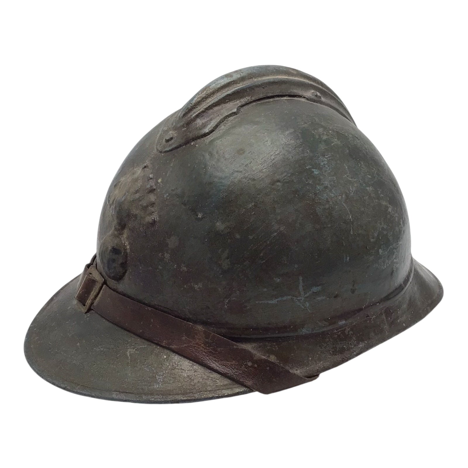 French WW2 Adrian Helmet Colonial Infantry Model M1915 M15