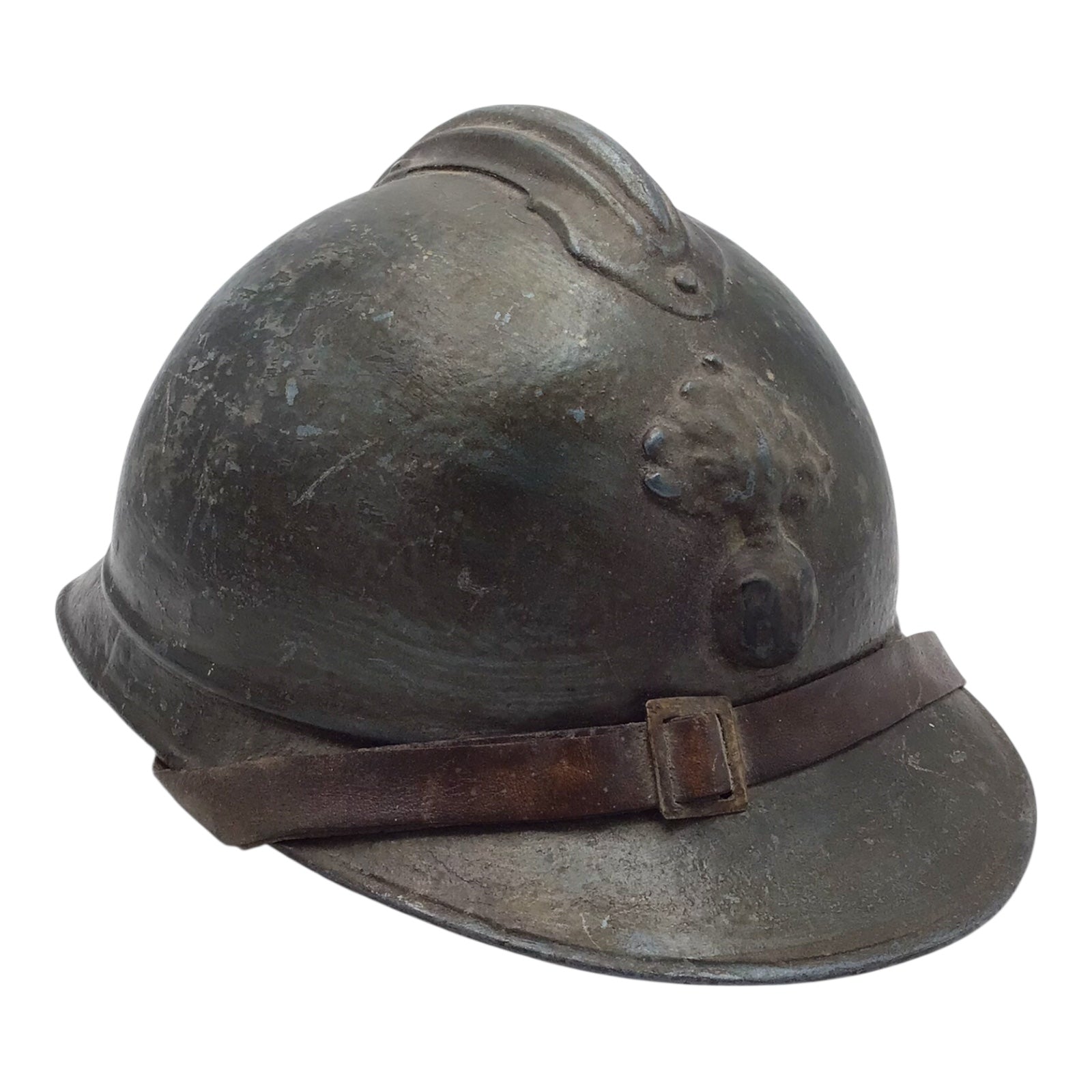 French WW2 Adrian Helmet Colonial Infantry Model M1915 M15