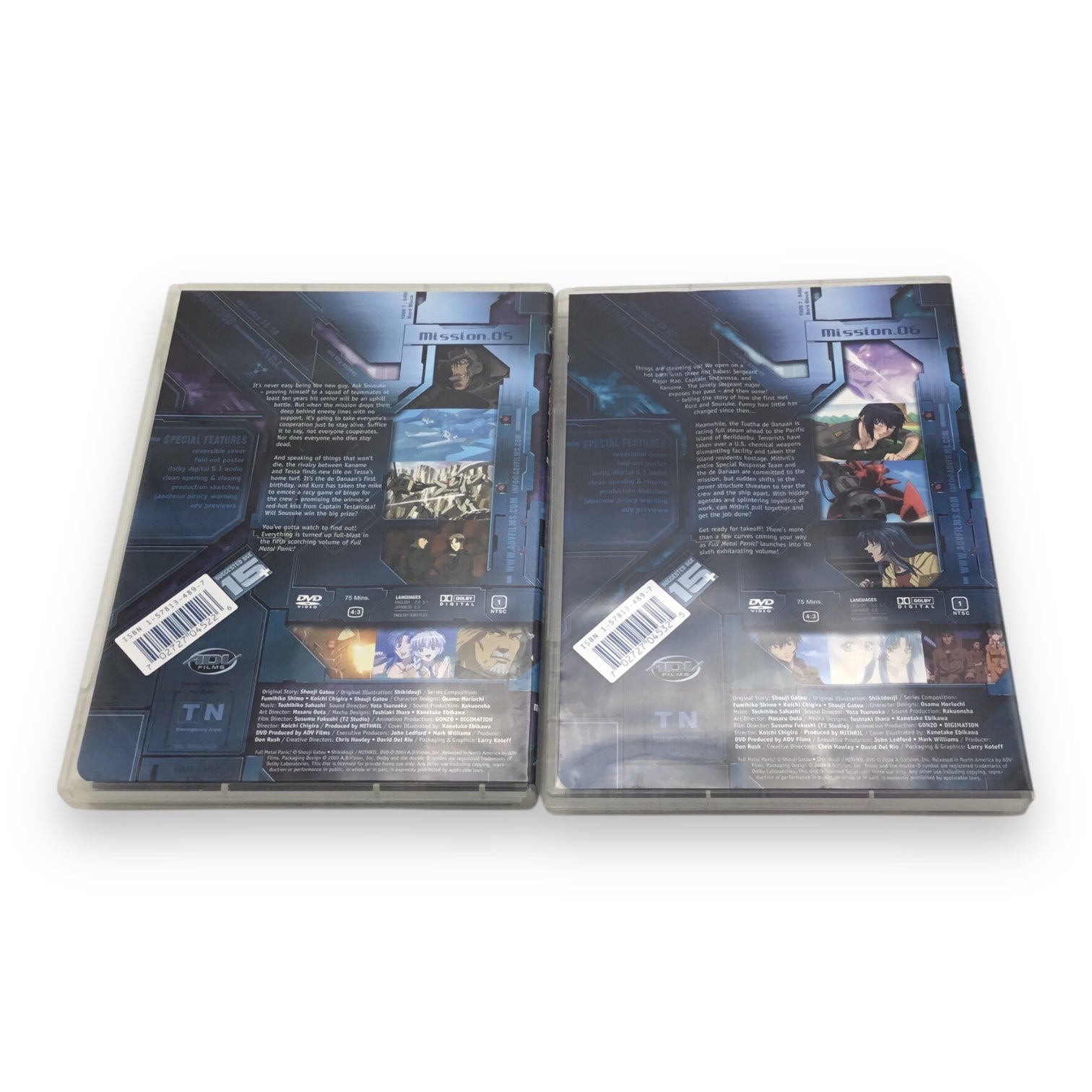 Full Metal Panic! Complete Series DVD Set