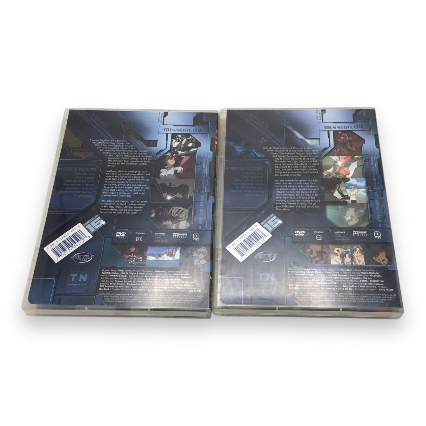 Full Metal Panic! Complete Series DVD Set