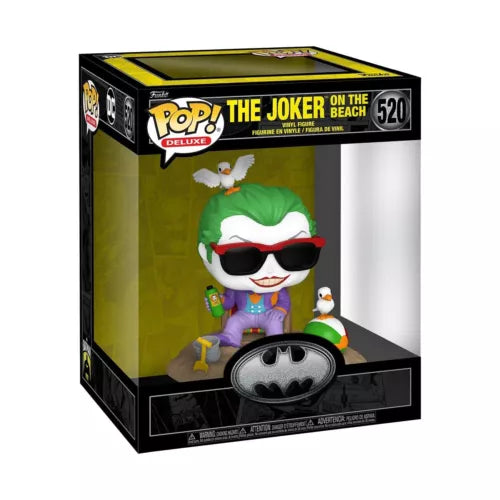 Funko Batman 85th Anniversary POP Deluxe The Joker On The Beach Vinyl Figure NEW