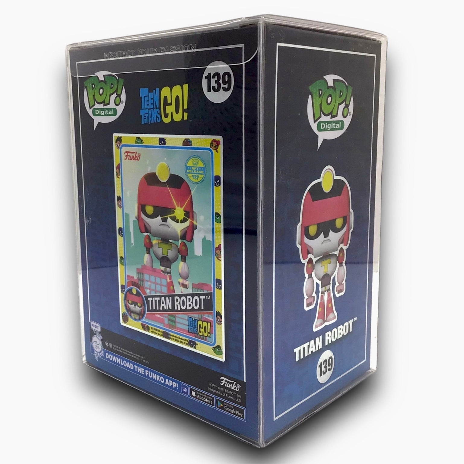 Funko Digital Pop! Teen Titans Go - Titan Robot #139 Limited Edition 999