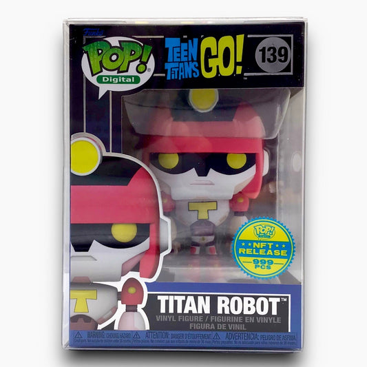 Funko Digital Pop! Teen Titans Go - Titan Robot #139 Limited Edition 999