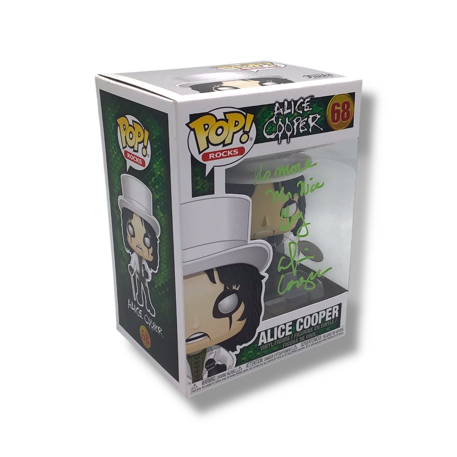 Funko POP! - Alice Cooper (#68) Vinyl Figure | Signed