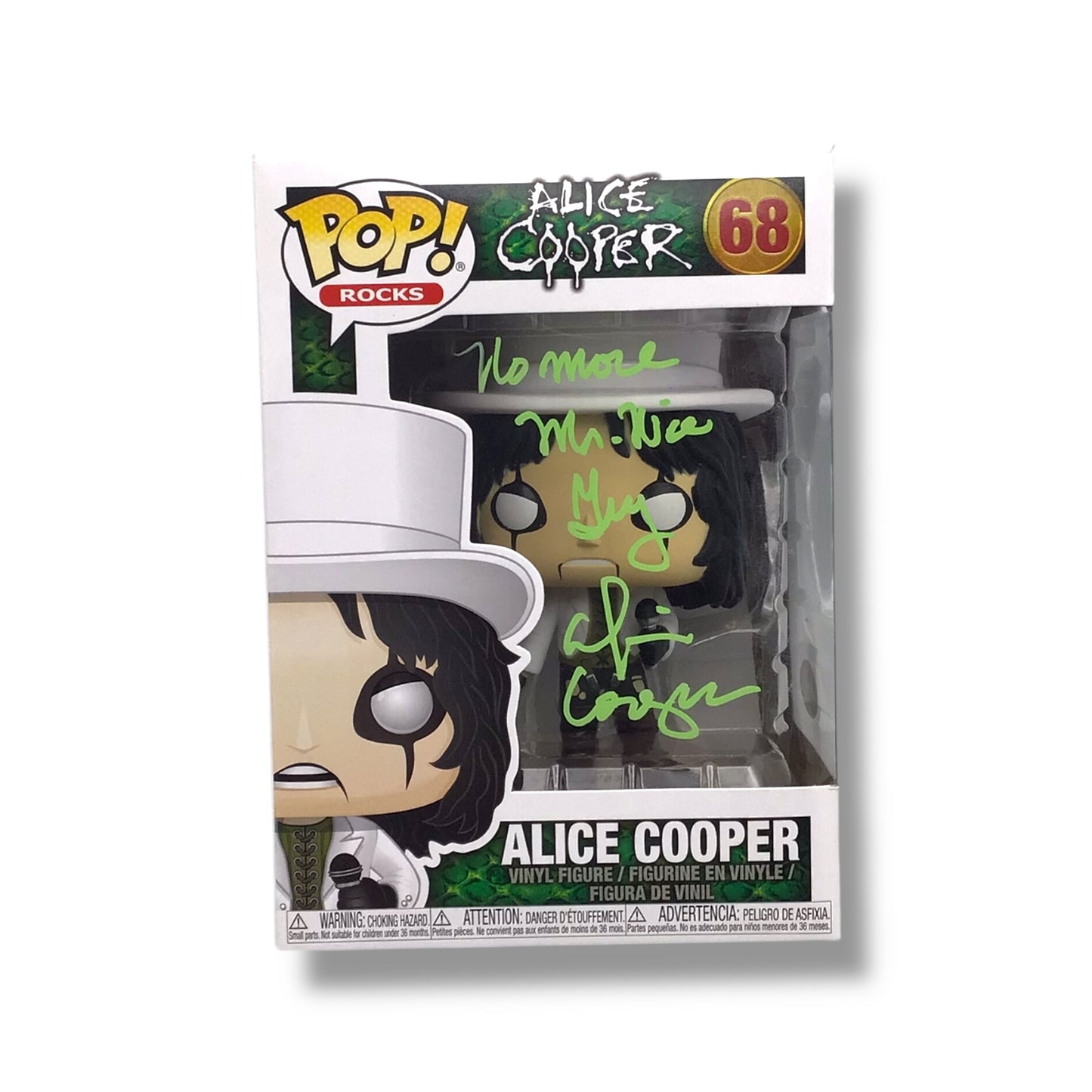 Funko POP! - Alice Cooper (#68) Vinyl Figure | Signed