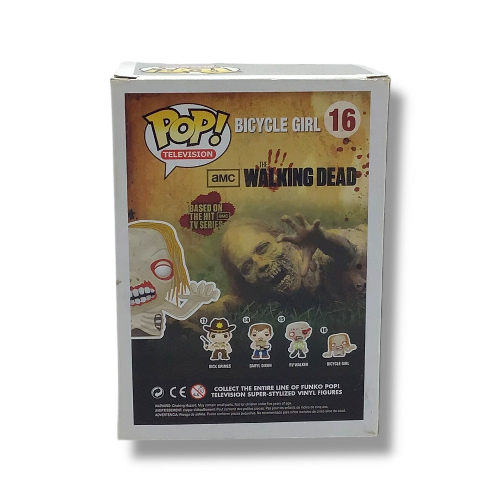 Funko POP! - Bicycle Girl (#16) Signed Vinyl Figure | The Walking Dead