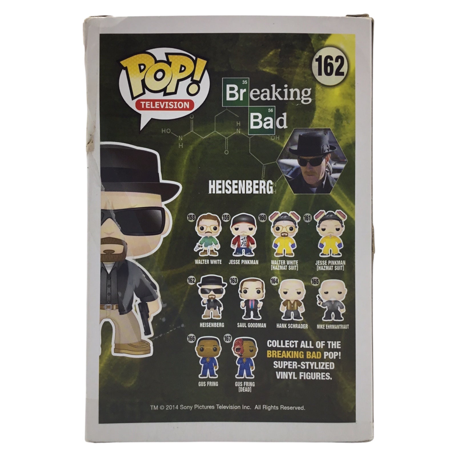 Funko POP! Breaking Bad Heisenberg #162 Collectible Vinyl Figure