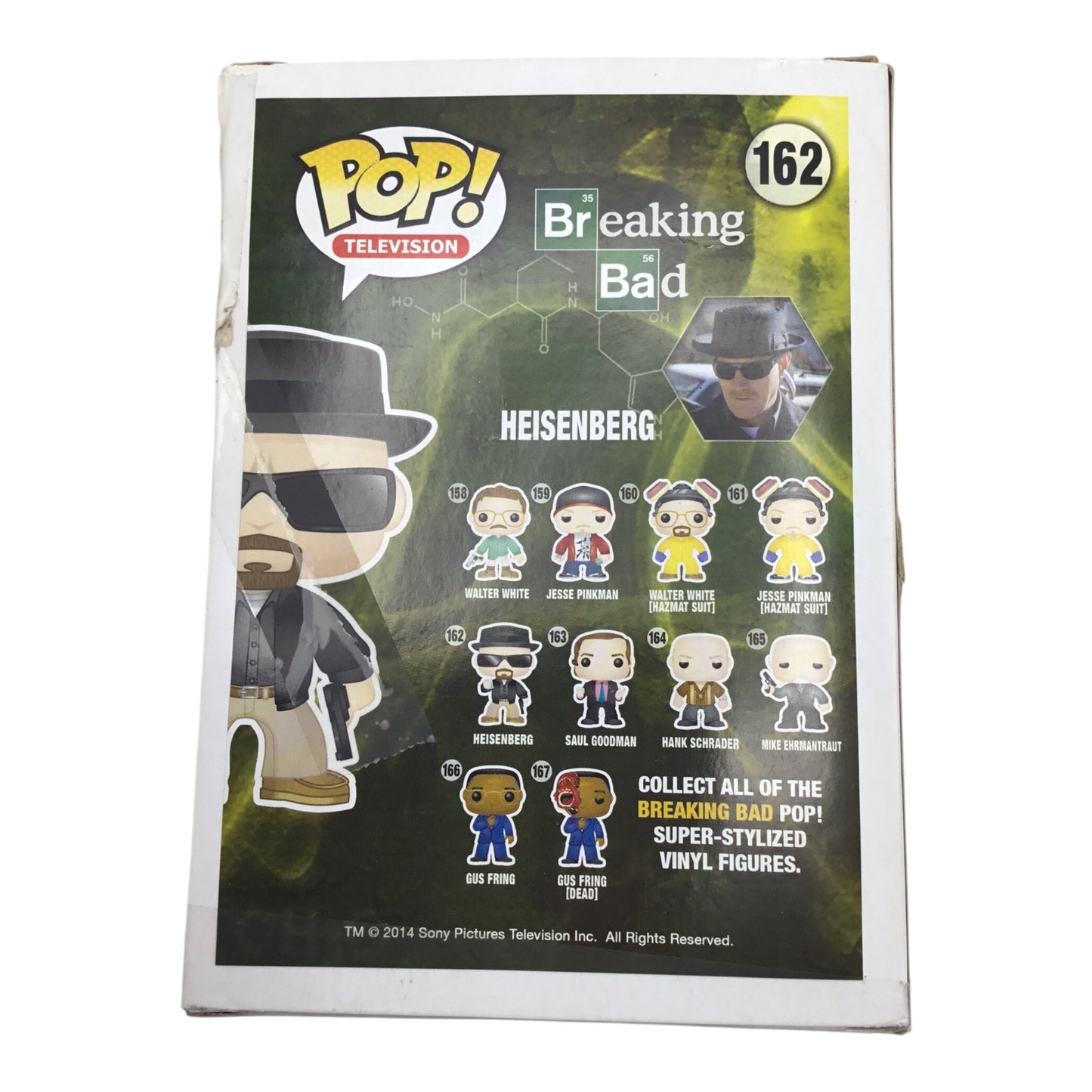 Funko POP! Breaking Bad Heisenberg #162 Collectible Vinyl Figure