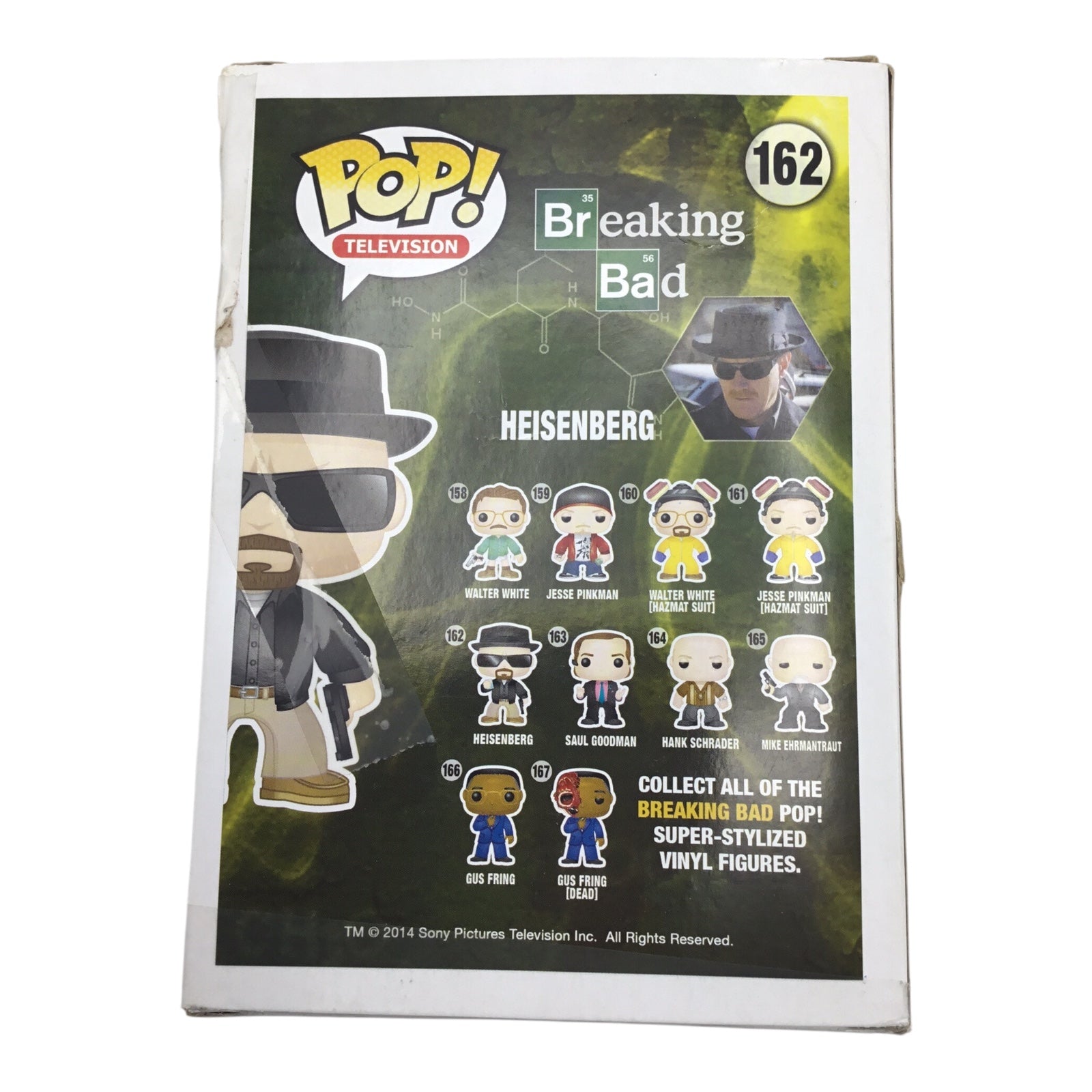 Funko POP! Breaking Bad Heisenberg #162 Collectible Vinyl Figure