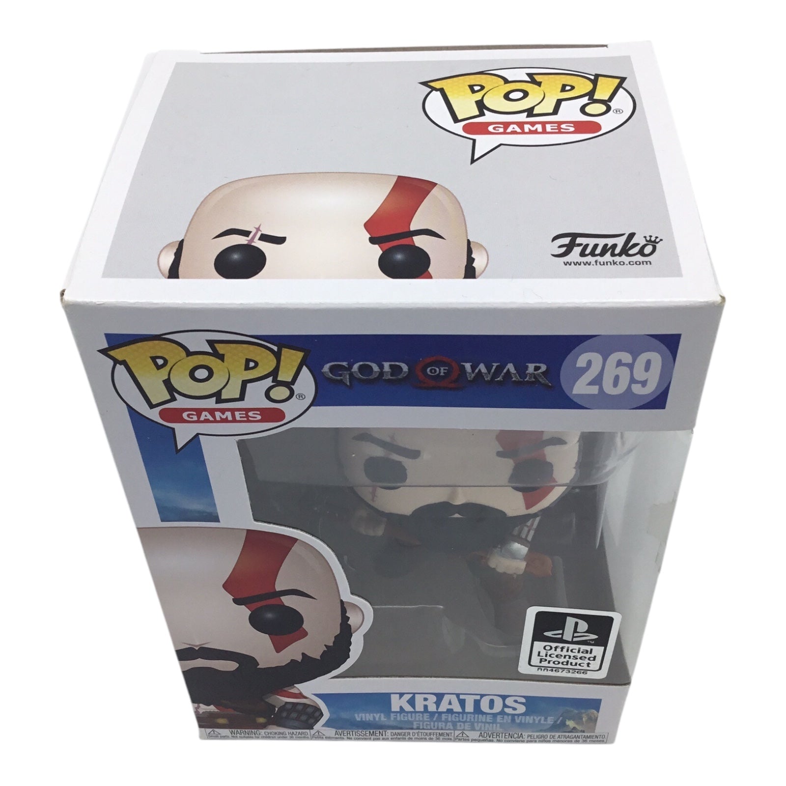 Funko POP! God of War Kratos #269 Playstation Collectible Vinyl Figure