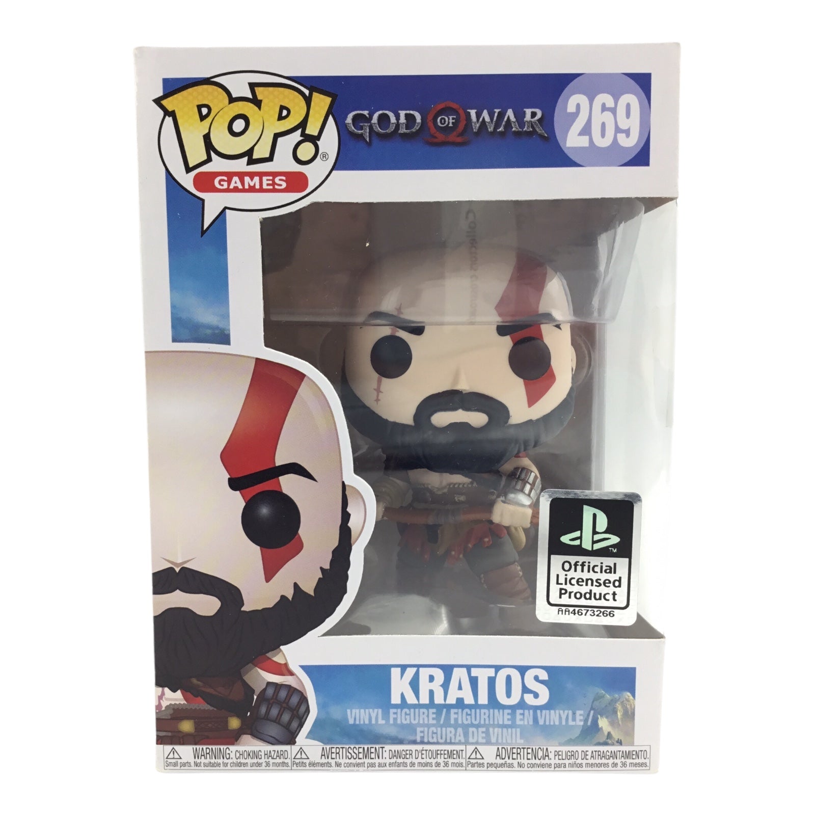 Funko POP! God of War Kratos #269 Playstation Collectible Vinyl Figure