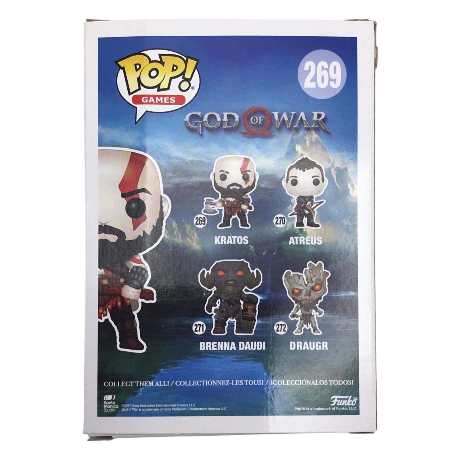 Funko POP! God of War Kratos #269 Playstation Collectible Vinyl Figure