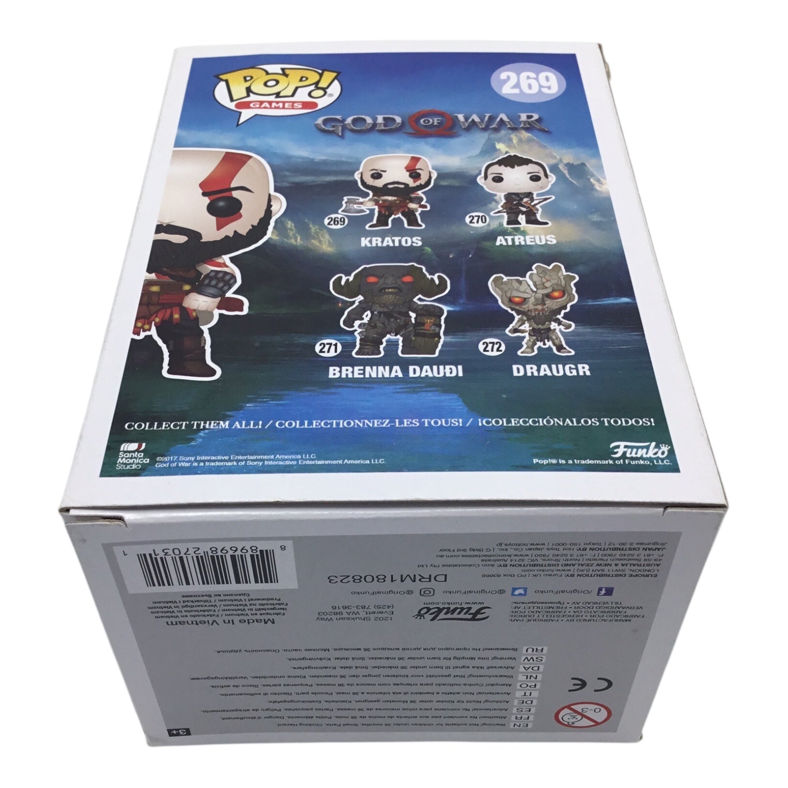 Funko POP! God of War Kratos #269 Playstation Collectible Vinyl Figure