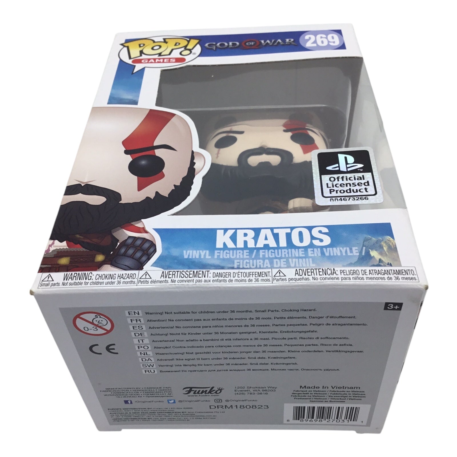 Funko POP! God of War Kratos #269 Playstation Collectible Vinyl Figure