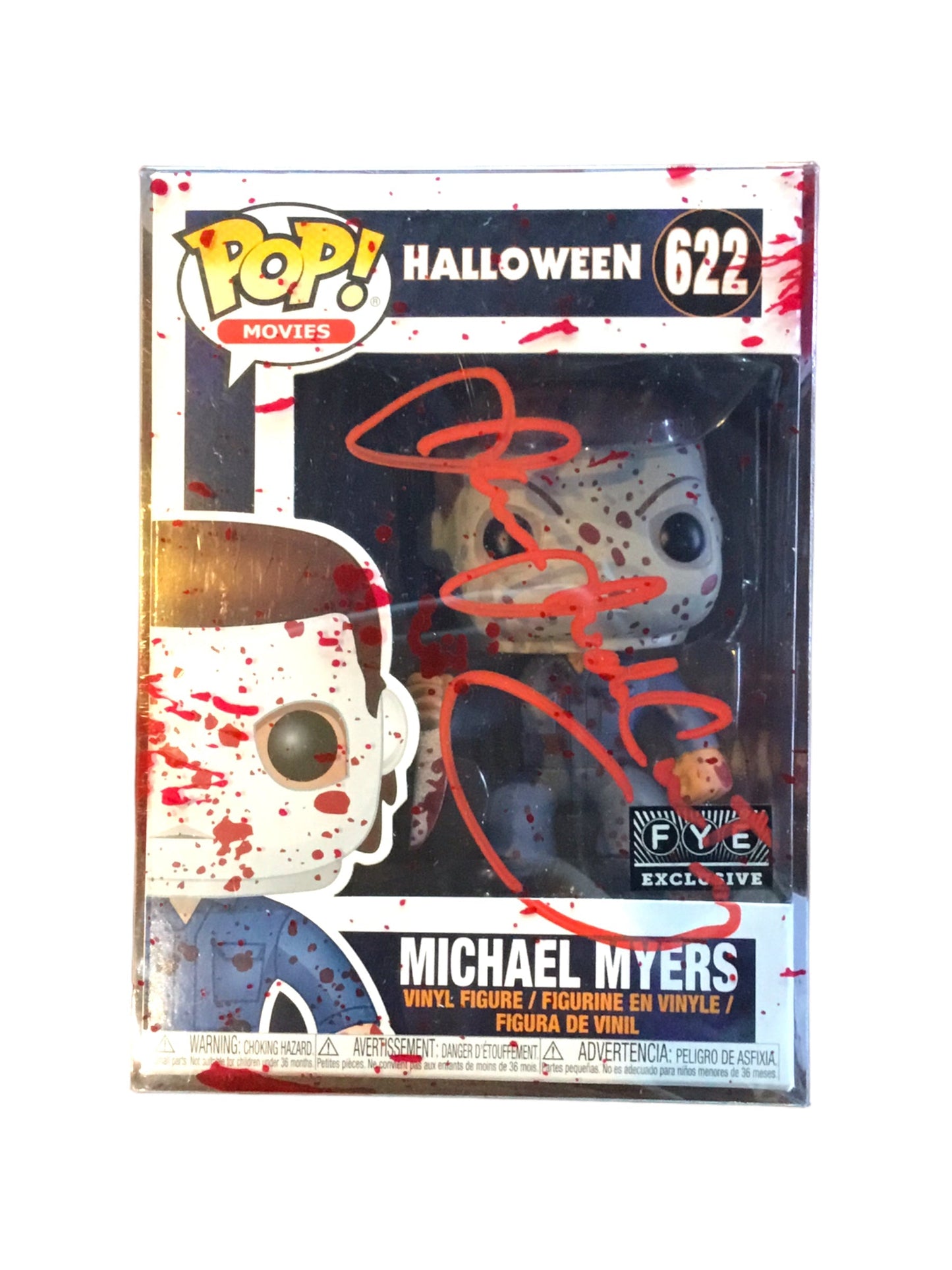 Funko POP! Halloween Michael Myers 622 SIGNED by James Jude Courtney