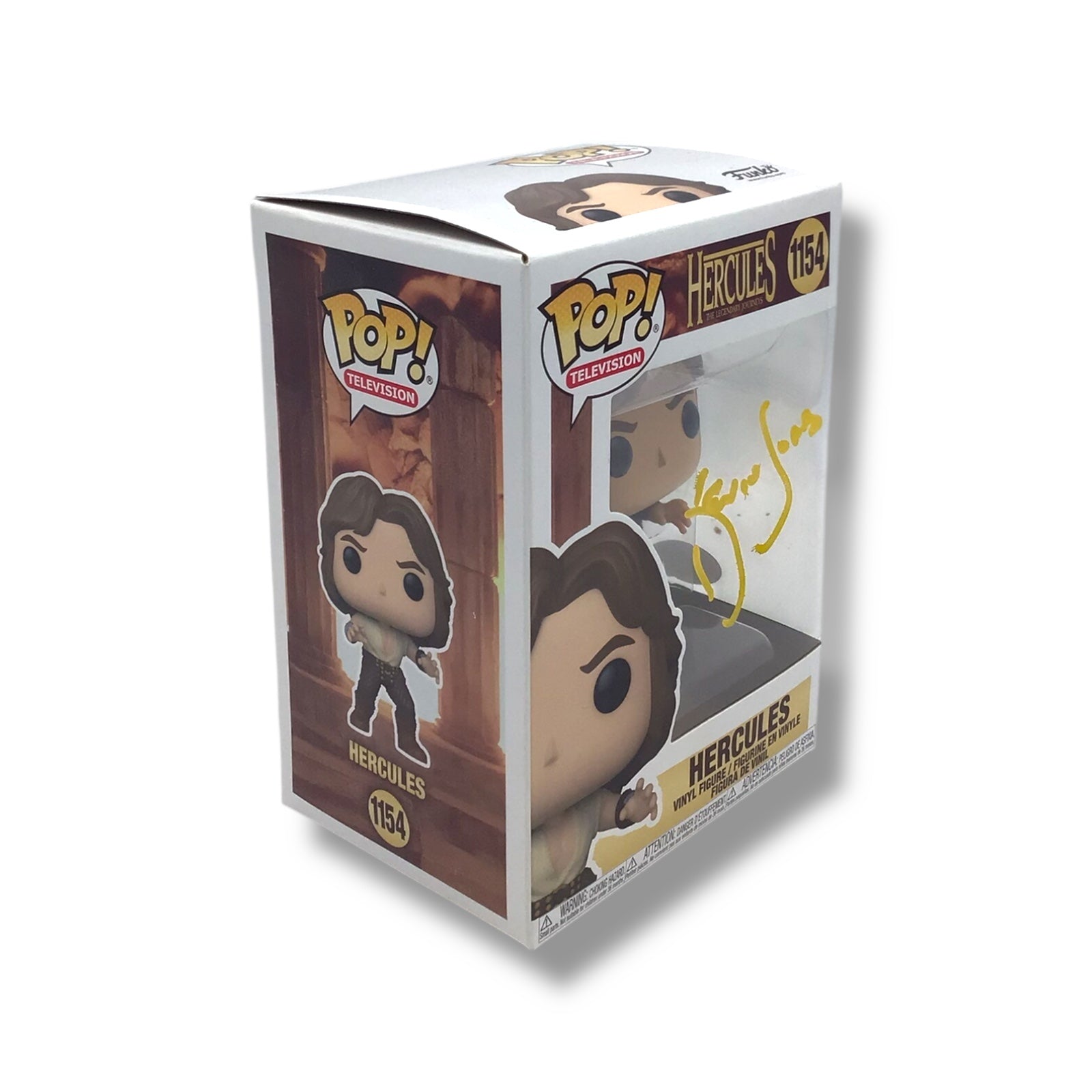 Funko POP! - Hercules (#1154) Vinyl Figure | Signed by Kevin Sorbo