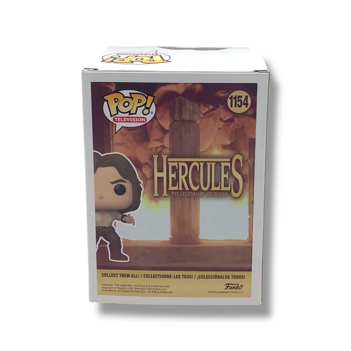 Funko POP! - Hercules (#1154) Vinyl Figure | Signed by Kevin Sorbo