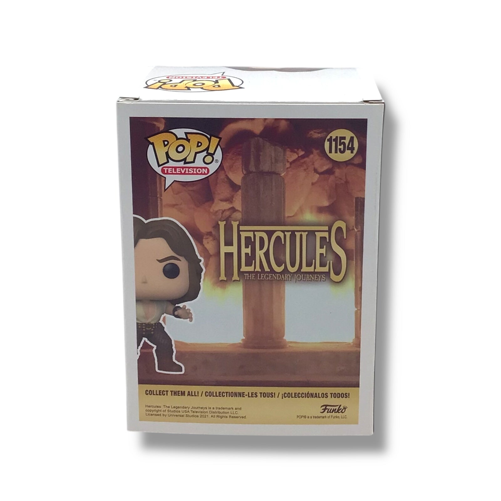 Funko POP! - Hercules (#1154) Vinyl Figure | Signed by Kevin Sorbo