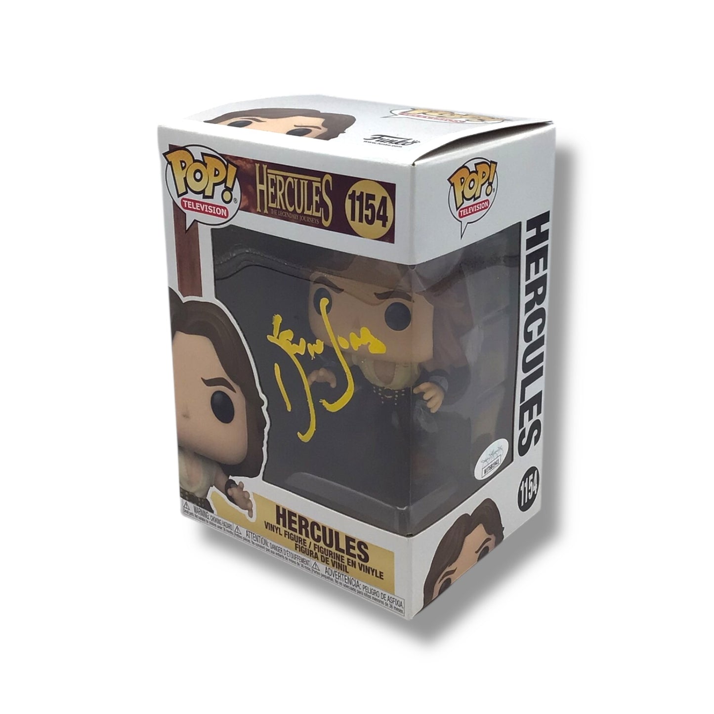 Funko POP! - Hercules (#1154) Vinyl Figure | Signed by Kevin Sorbo