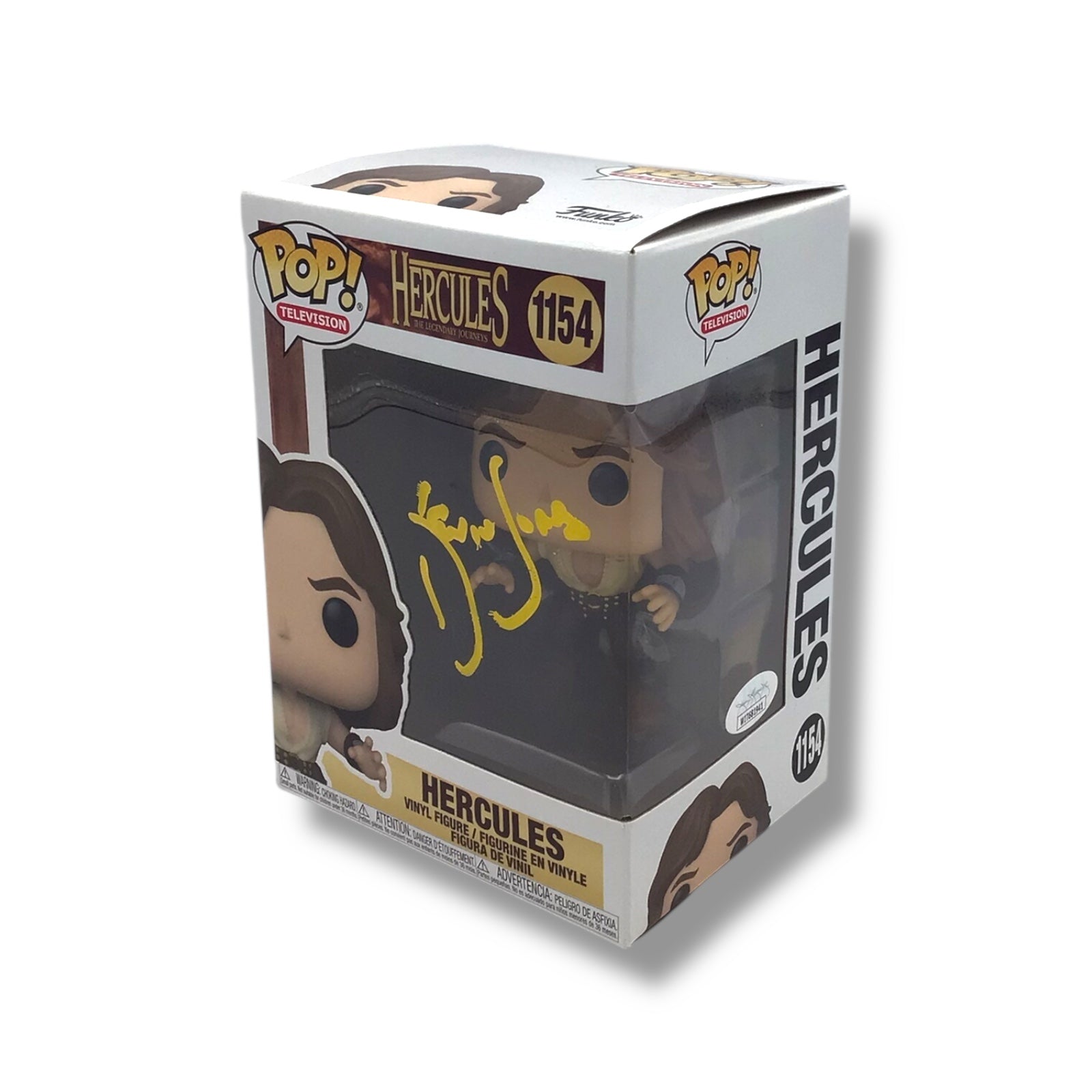 Funko POP! - Hercules (#1154) Vinyl Figure | Signed by Kevin Sorbo