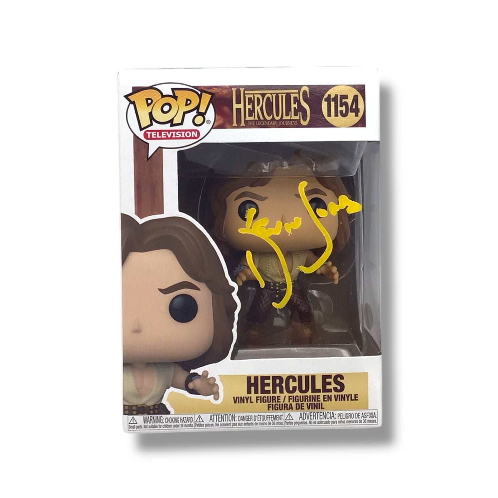 Funko POP! - Hercules (#1154) Vinyl Figure | Signed by Kevin Sorbo