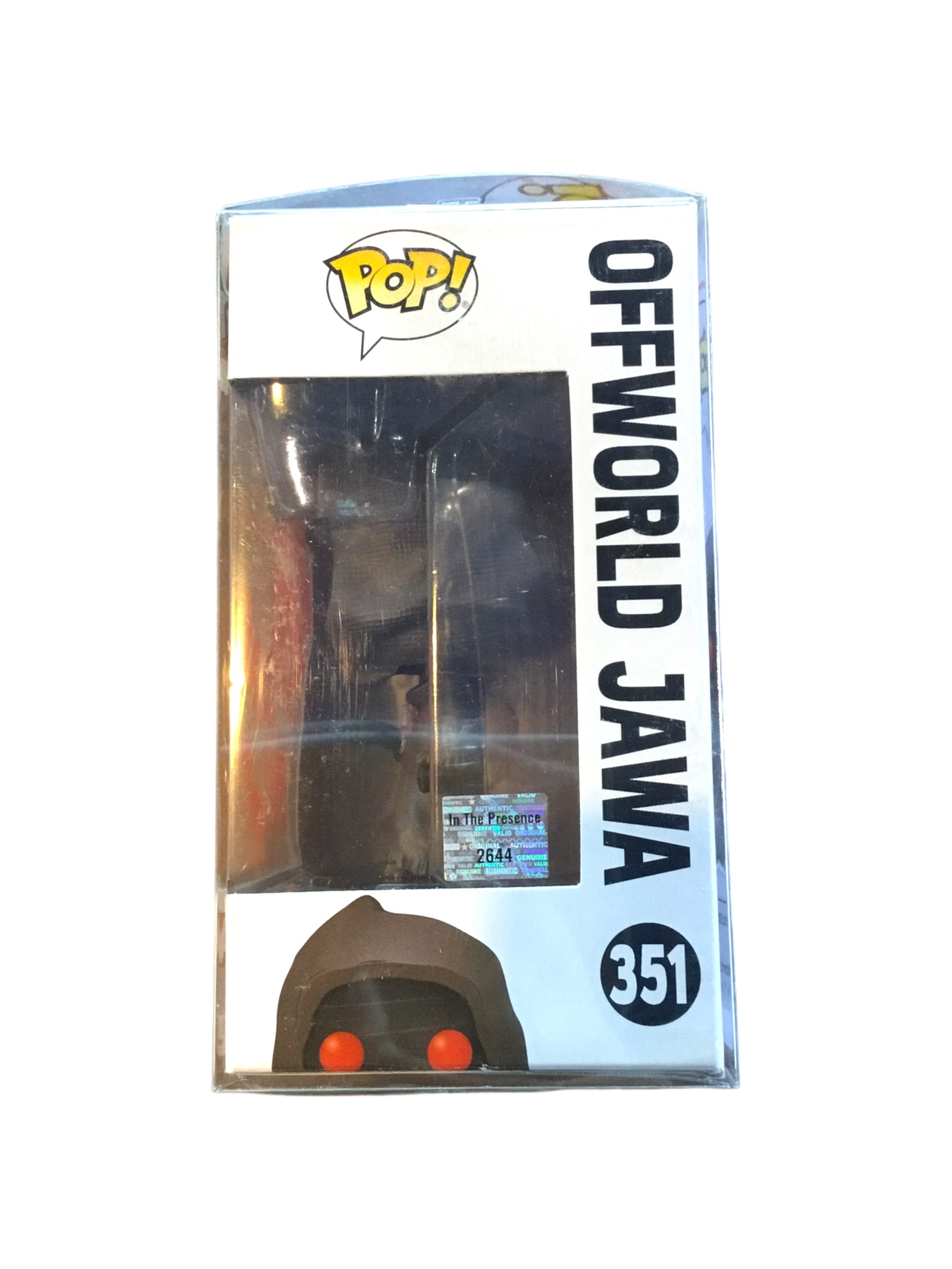 Funko POP! Star Wars The Mandalorian Offworld Jawa 351 SIGNED