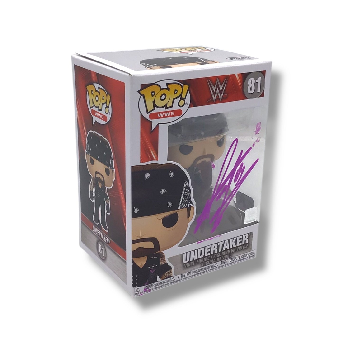 Funko POP! - WWE (#81) Undertaker Vinyl Figure | Signed
