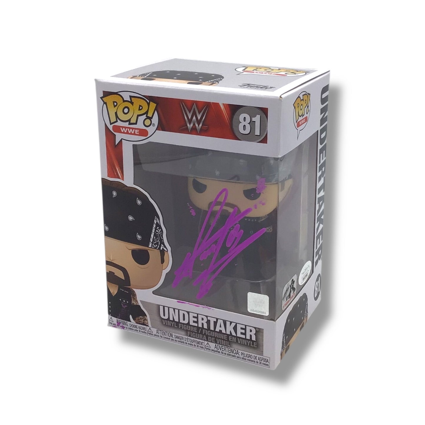Funko POP! - WWE (#81) Undertaker Vinyl Figure | Signed