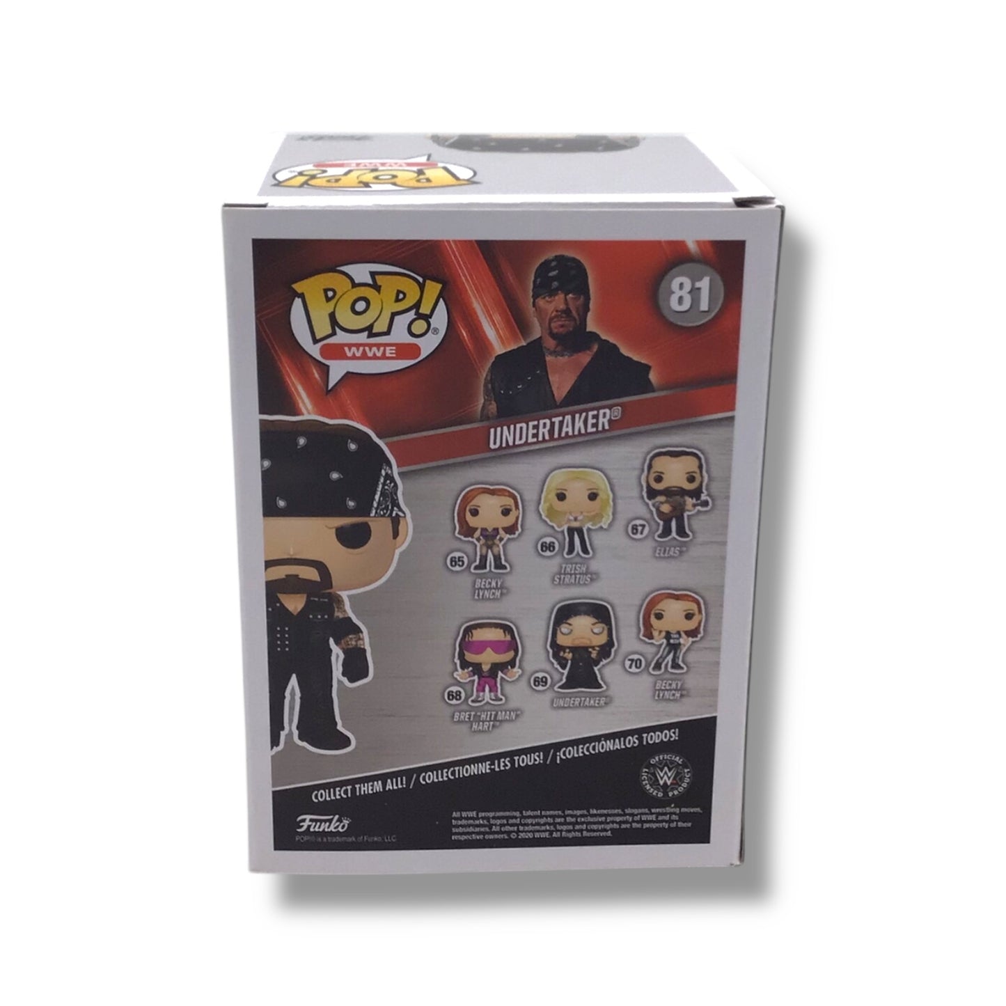 Funko POP! - WWE (#81) Undertaker Vinyl Figure | Signed