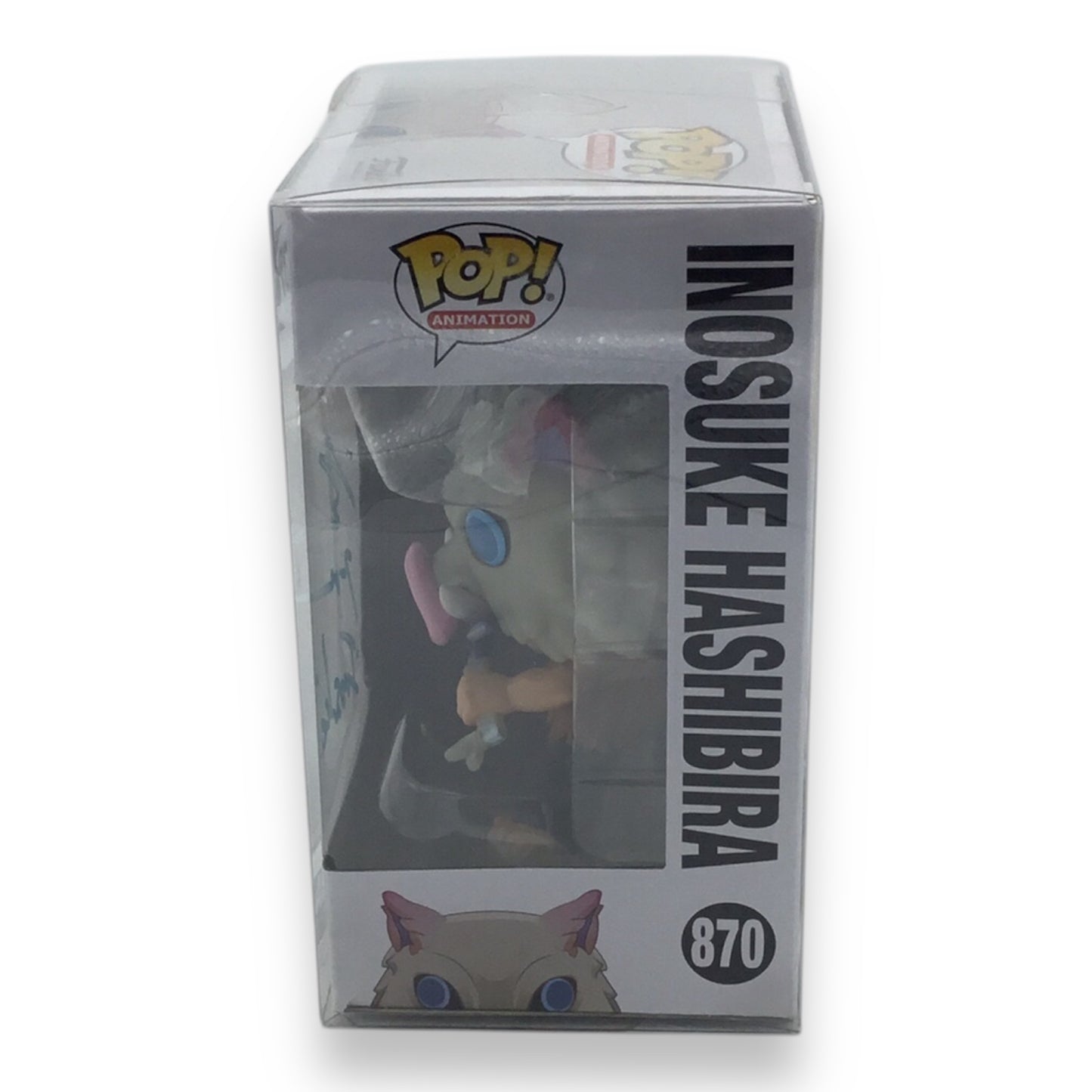 Funko Pop! Animation Inosuke Hashibira #870 Signed by Bryce Papenbrook