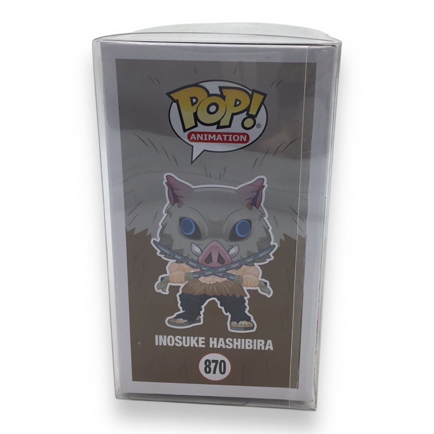 Funko Pop! Animation Inosuke Hashibira #870 Signed by Bryce Papenbrook