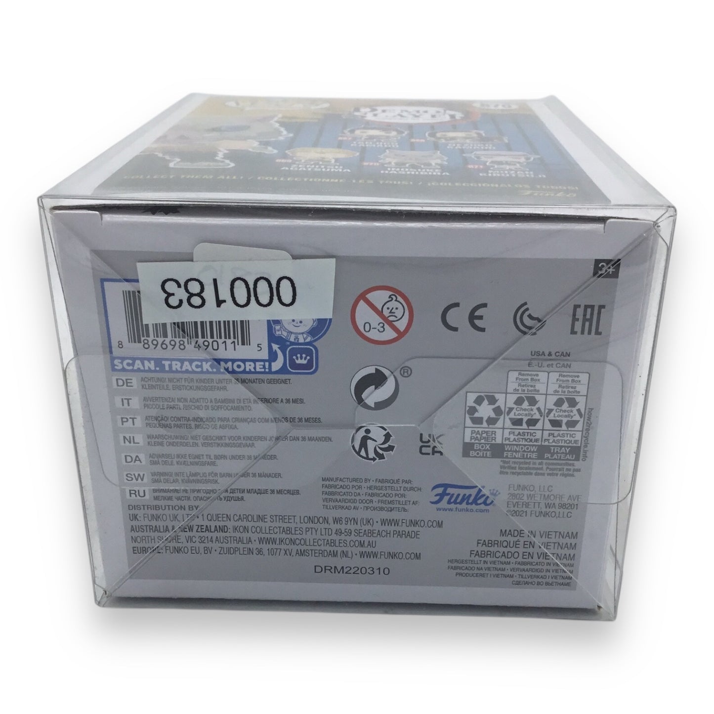 Funko Pop! Animation Inosuke Hashibira #870 Signed by Bryce Papenbrook