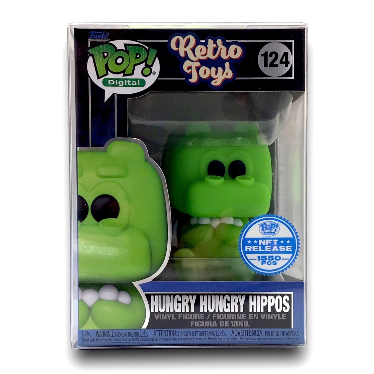 Funko Pop! Digital - Hasbro Retro Toys - Hungry Hungry Hippos #124