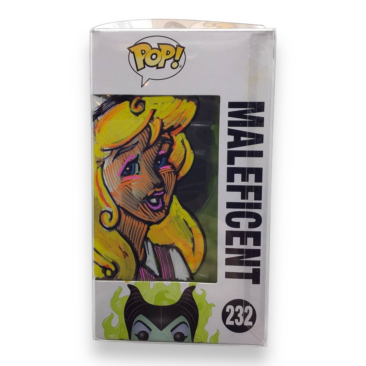 Funko Pop! Disney Maleficent #232 - Signed by Guy Gilchrist, Hot Topic Exclusive