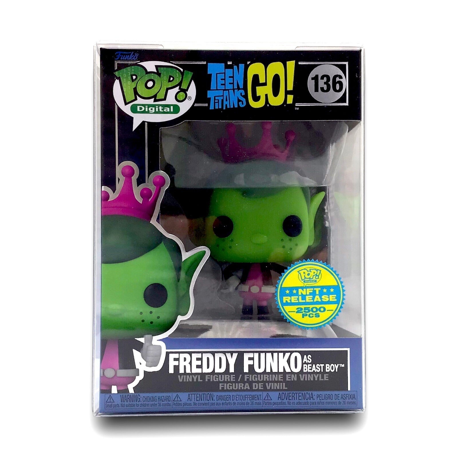 Funko Pop! Freddy as Beast Boy #136 LE 2500 Digital Exclusive