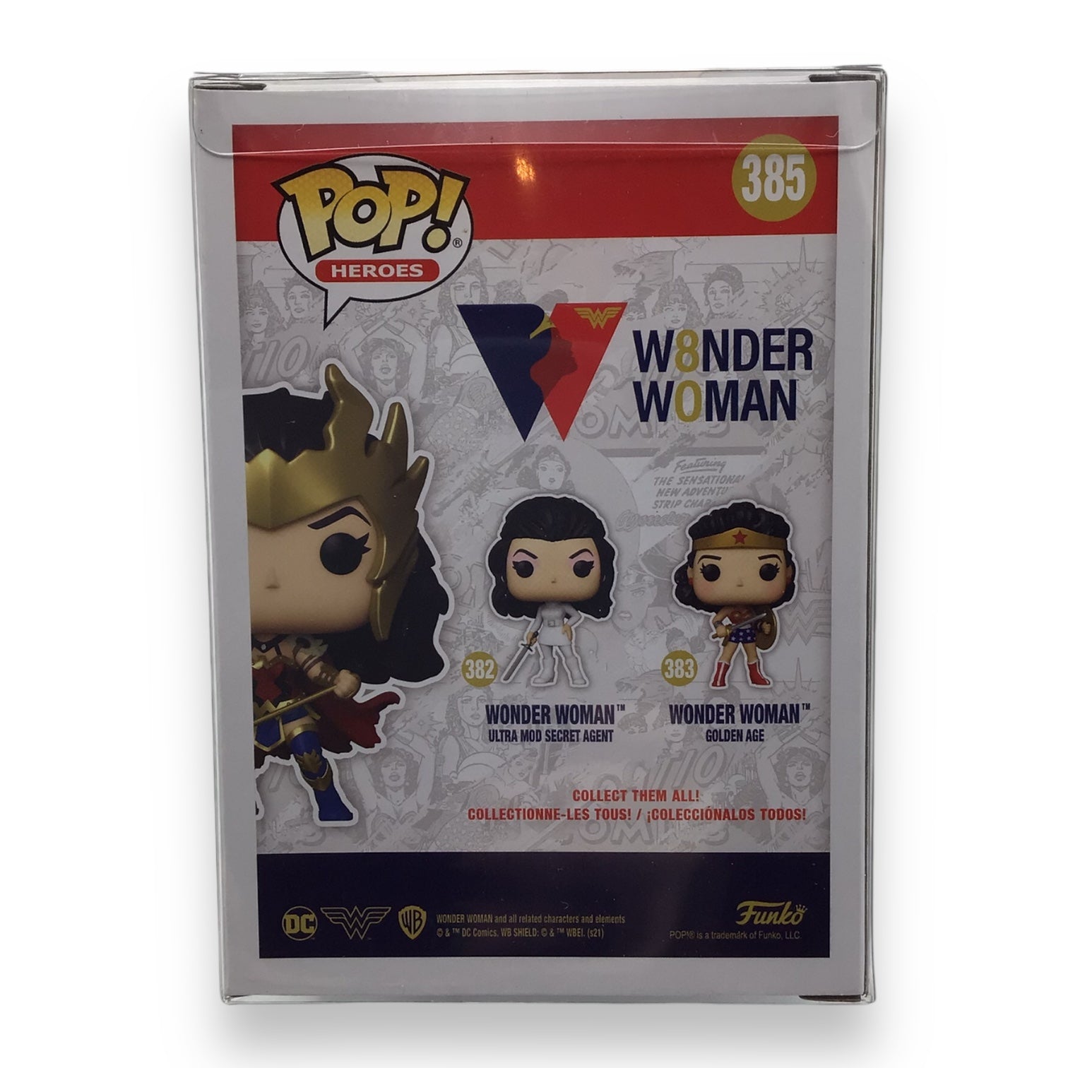Funko Pop! Heroes Death Metal Wonder Woman #385 - Signed by Guy Gilchrist