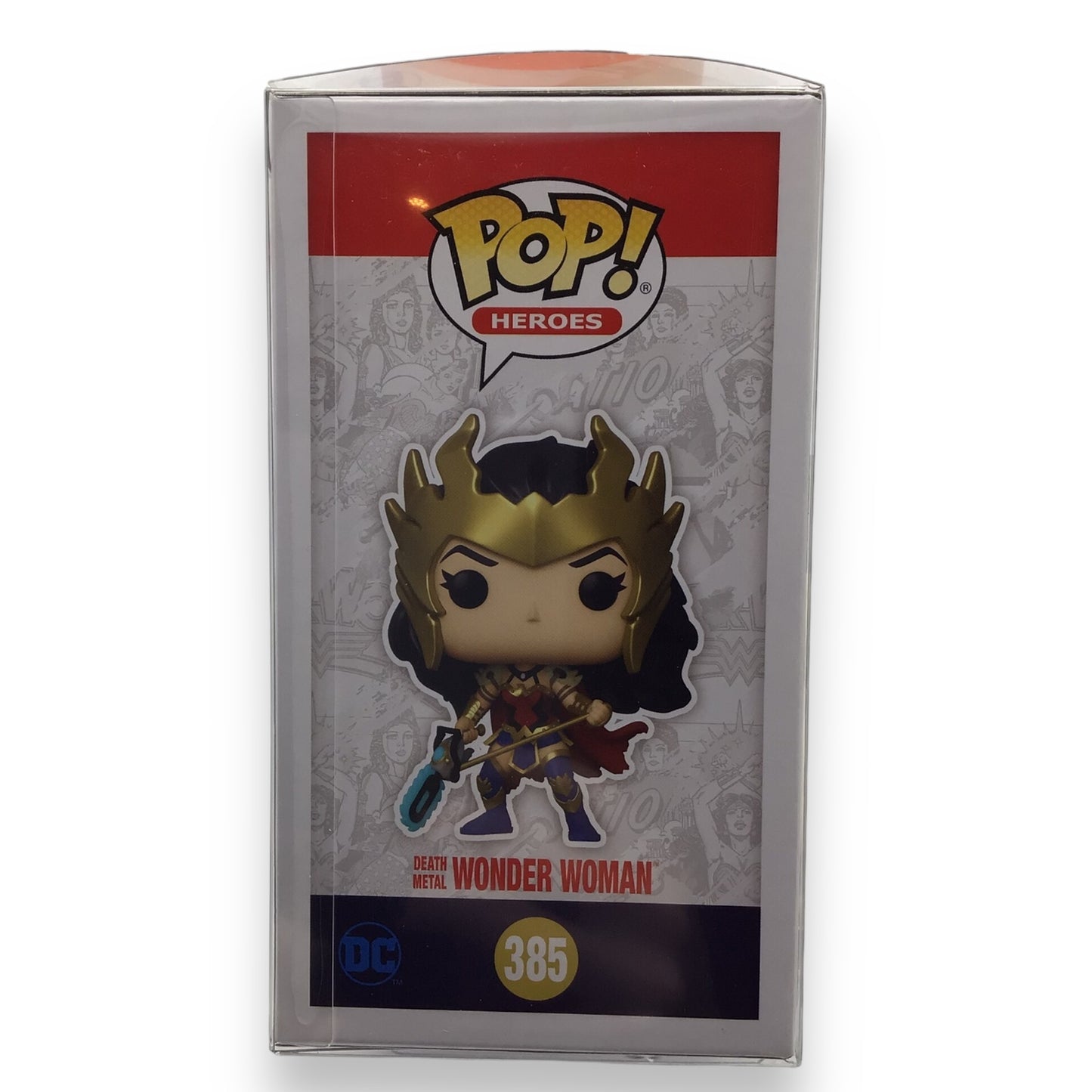 Funko Pop! Heroes Death Metal Wonder Woman #385 - Signed by Guy Gilchrist