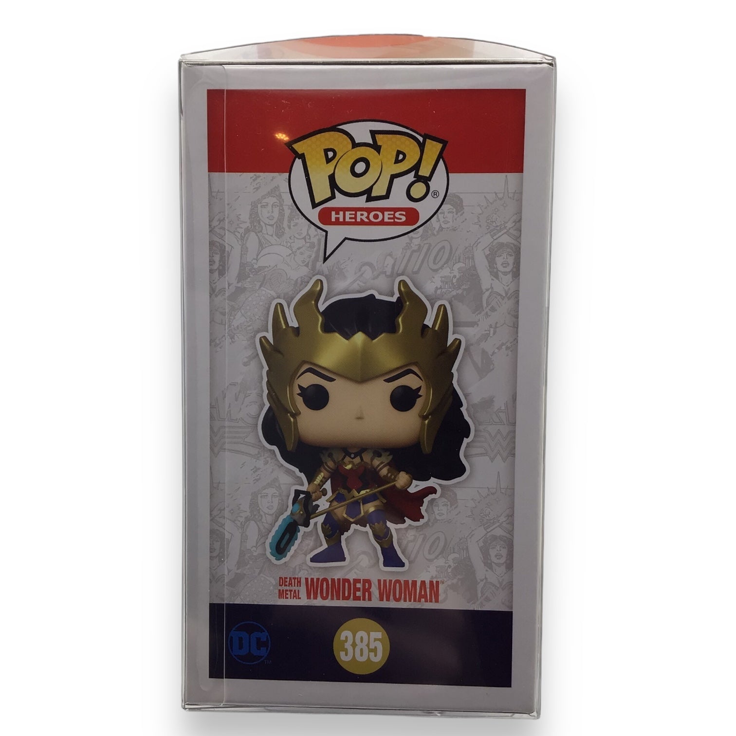 Funko Pop! Heroes Death Metal Wonder Woman #385 - Signed by Guy Gilchrist
